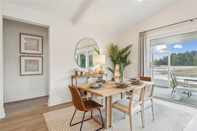 117 Mage St, Savannah, GA 31302 - dining space with baseboards and light wood-style floors