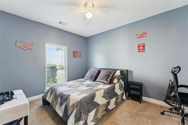 25 Savannah Ln, Richmond Hill, GA 31324 - bedroom with carpet floors and ceiling fan