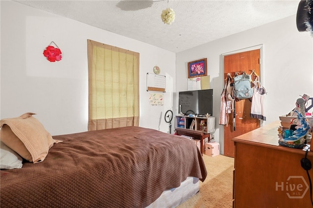 101 Greene Dr, Rincon, GA 31326 - bedroom featuring light colored carpet and a textured ceiling