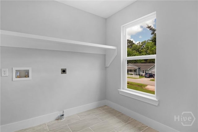 222 N Skinner Ave, Pooler, GA 31322 - laundry area featuring hookup for a washing machine and electric dryer hookup
