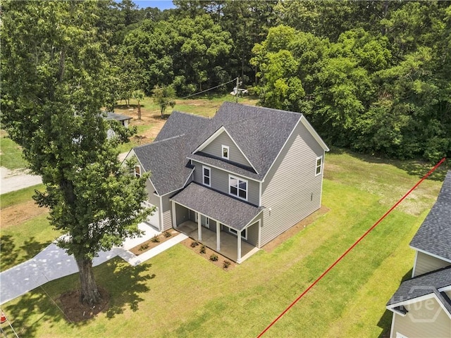 222 N Skinner Ave, Pooler, GA 31322 - aerial view of property and surrounding area