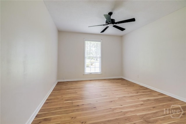 322 Suncrest Blvd, Savannah, GA 31410 - spare room with light wood-type flooring and a ceiling fan