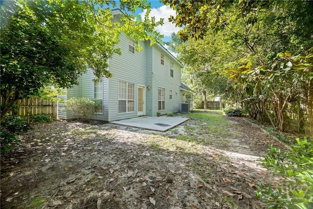 19 Avocet Way, Savannah, GA 31419 - rear view of property with a patio and a fenced backyard