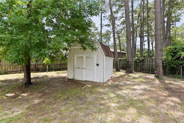 13609 Rockingham Ct, Savannah, GA 31419 - view of shed featuring a fenced backyard