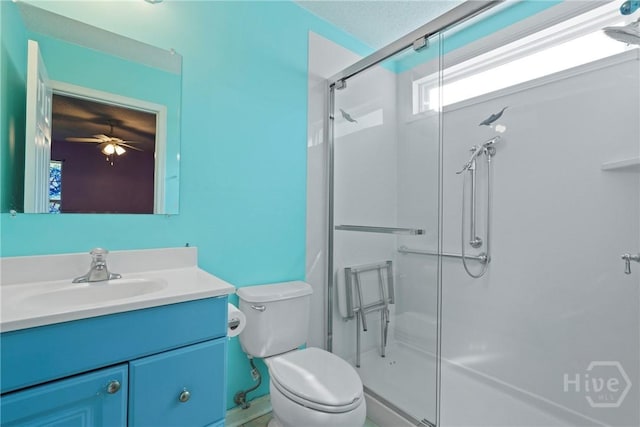 11 Gilliam Ave, Savannah, GA 31406 - bathroom featuring a shower with door, healthy amount of natural light, and vanity