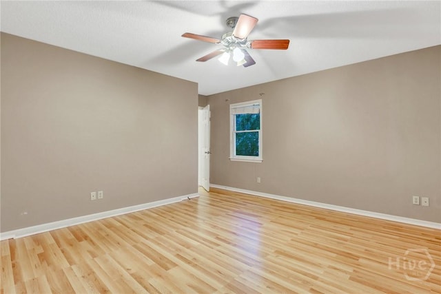 123 Companion Way, Savannah, GA 31419 - empty room with ceiling fan and light wood-style floors