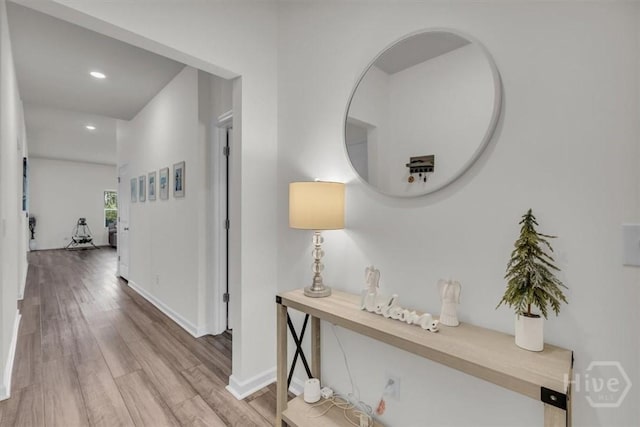 105 Jepson Way, Pooler, GA 31322 - corridor with wood finished floors and recessed lighting