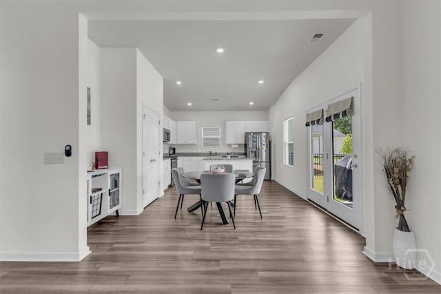 105 Jepson Way, Pooler, GA 31322 - dining room with wood finished floors and recessed lighting