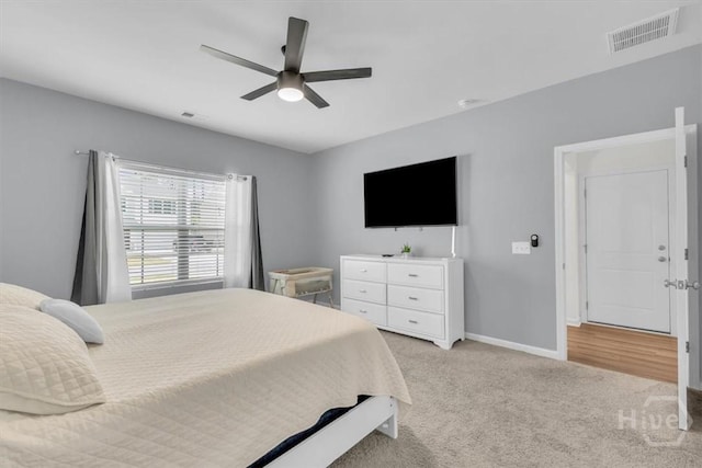 105 Jepson Way, Pooler, GA 31322 - bedroom featuring carpet floors and a ceiling fan
