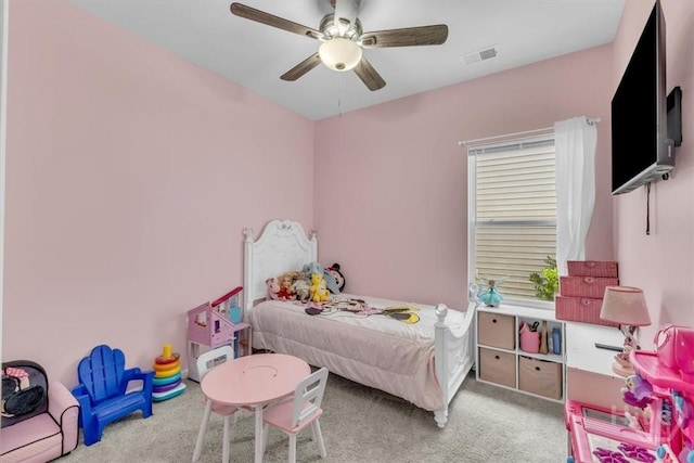 105 Jepson Way, Pooler, GA 31322 - bedroom with carpet floors and a ceiling fan