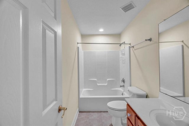 80 Windsong Dr, Richmond Hill, GA 31324 - full bathroom with vanity, tub / shower combination, and tile patterned flooring