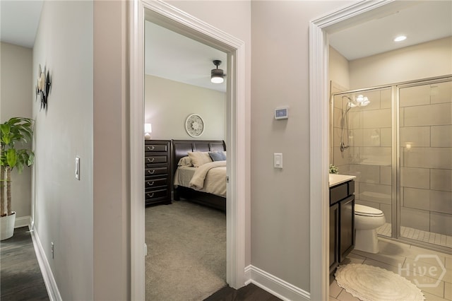 28 Misty Marsh Dr, Savannah, GA 31419 - ensuite bathroom featuring a stall shower and vanity