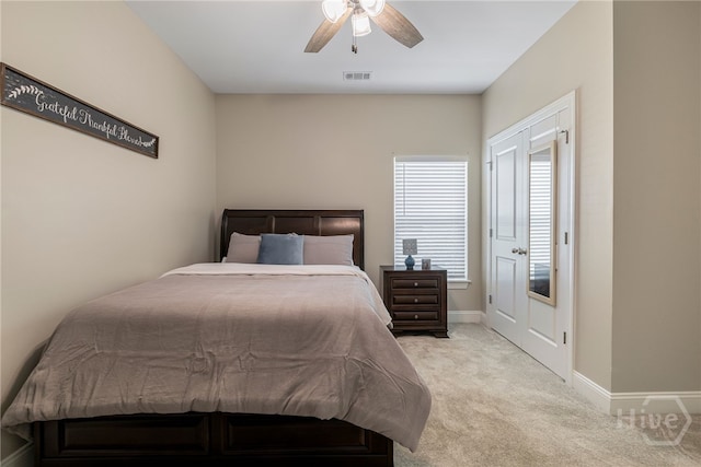 28 Misty Marsh Dr, Savannah, GA 31419 - carpeted bedroom featuring baseboards and ceiling fan