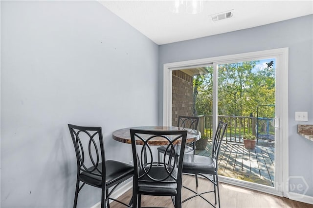 139 Crossover Ln, Savannah, GA 31410 - dining room featuring wood finished floors and baseboards