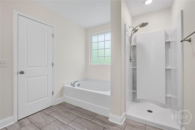 13 Abaco Ct, Savannah, GA 31419 - bathroom with a shower stall and a bath