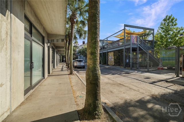 2406 De Soto Ave Unit B, Savannah, GA 31401 - view of patio with stairway