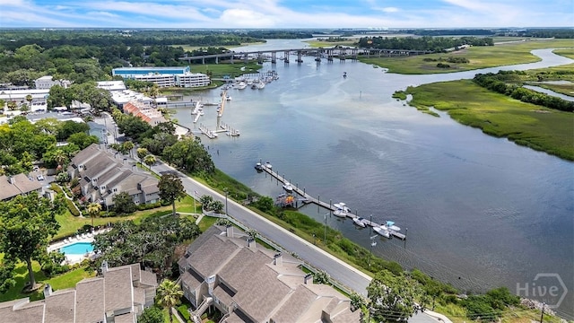 3005 River Dr Unit 302, Savannah, GA 31404 - bird's eye view of a large body of water
