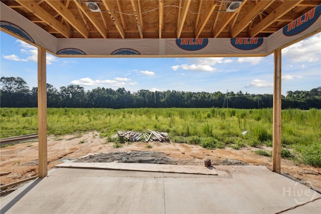 317 Mock St, Sylvania, GA 30467 - view of patio featuring view of scattered trees and a view of rural / pastoral area