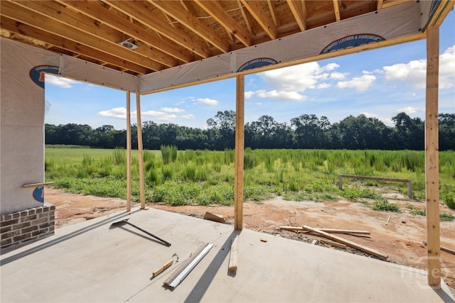 317 Mock St, Sylvania, GA 30467 - view of patio / terrace with a view of countryside and view of scattered trees
