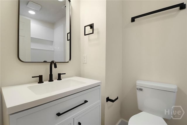114 Paradise Dr, Savannah, GA 31406 - bathroom with vanity and toilet