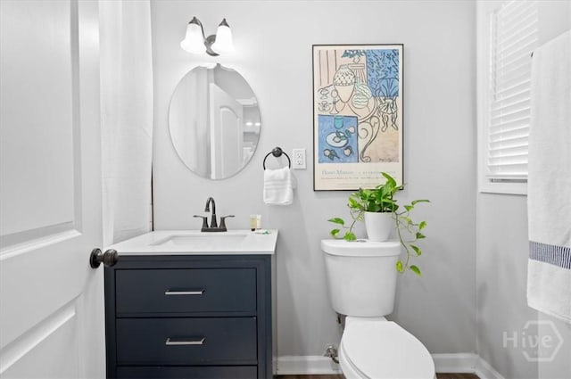 4611 Cumberland Dr, Savannah, GA 31405 - half bathroom with toilet and vanity