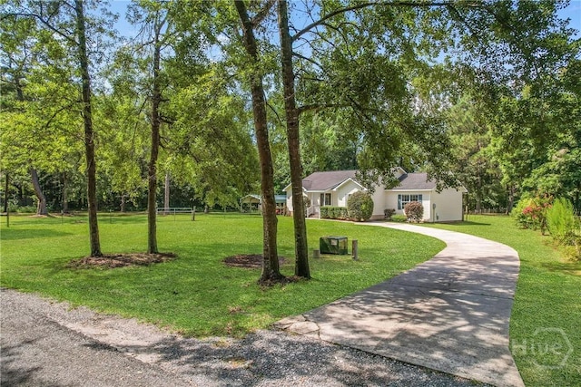 324 Elm St, Eden, GA 31307 - view of property's community with driveway and a lawn