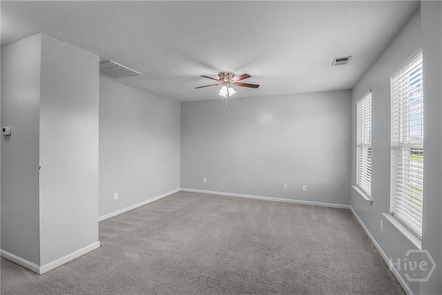 129 Winslow Cir, Savannah, GA 31407 - carpeted empty room featuring ceiling fan and baseboards