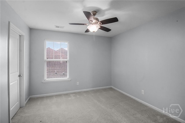 129 Winslow Cir, Savannah, GA 31407 - carpeted empty room featuring a ceiling fan and baseboards
