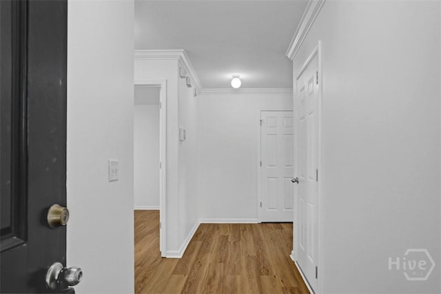 93 Lake Shore Blvd, Port Wentworth, GA 31407 - corridor with wood finished floors and ornamental molding