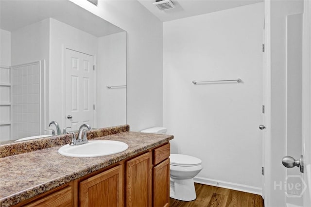 93 Lake Shore Blvd, Port Wentworth, GA 31407 - bathroom featuring vanity and wood finished floors