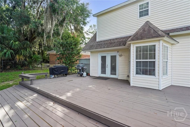 139 Marsh Edge Ln, Savannah, GA 31419 - deck with french doors and grilling area