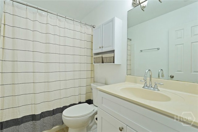 27 Heron View Ct, Richmond Hill, GA 31324 - bathroom with vanity and a shower with shower curtain