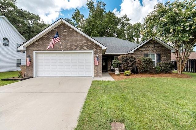 160 Wild Honey Ct, Richmond Hill, GA 31324 - single story home with brick siding, driveway, and an attached garage