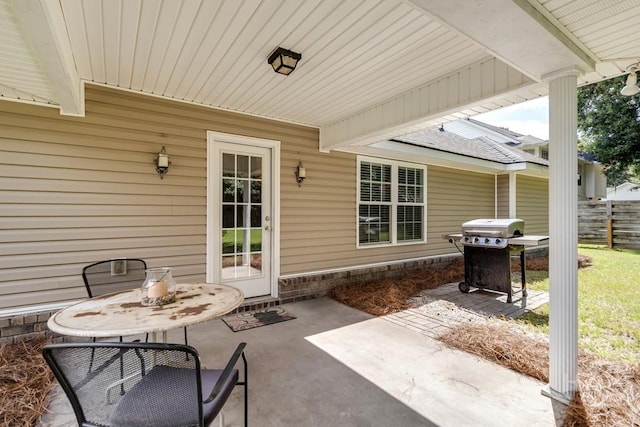160 Wild Honey Ct, Richmond Hill, GA 31324 - view of patio / terrace with area for grilling