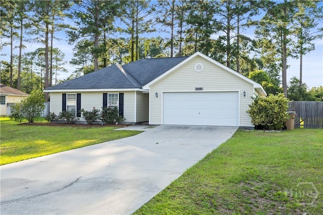 226 Cyane Ln, Guyton, GA 31312 - ranch-style home with a garage and concrete driveway