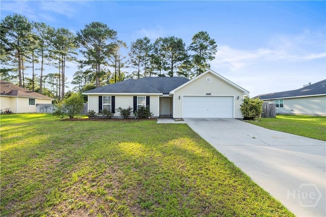 226 Cyane Ln, Guyton, GA 31312 - ranch-style home featuring an attached garage and concrete driveway