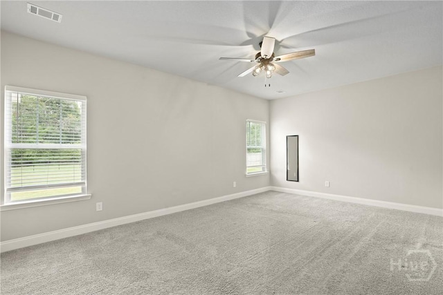328 Providence Trce, Statesboro, GA 30461 - empty room featuring a ceiling fan and carpet floors