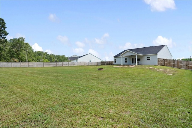 328 Providence Trce, Statesboro, GA 30461 - view of fenced backyard