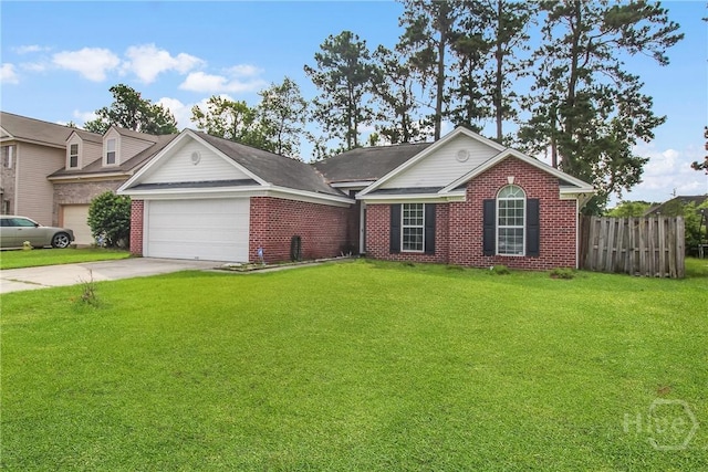 175 Salt Landing Cir, Savannah, GA 31405 - view of front of home featuring an attached garage, driveway, and brick siding