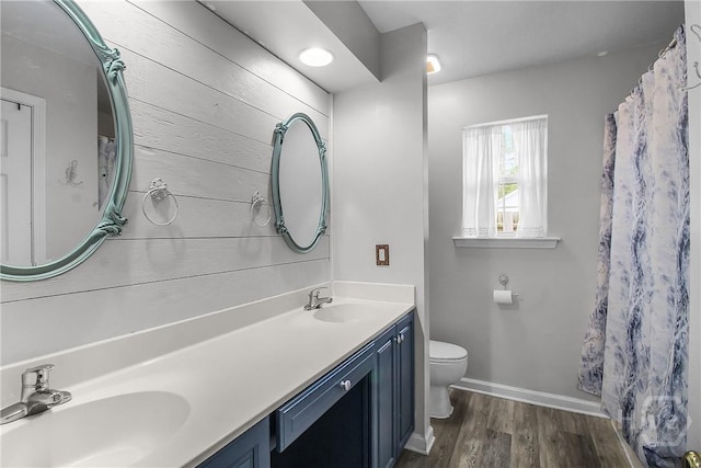 175 Salt Landing Cir, Savannah, GA 31405 - bathroom with double vanity and wood finished floors