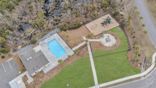 338 Wedge Cir, Richmond Hill, GA 31324 - view of property location with a pool