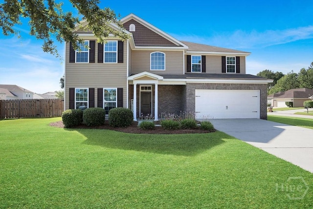 208 Chippingwood Cir, Pooler, GA 31322 - view of front of house featuring driveway and a garage