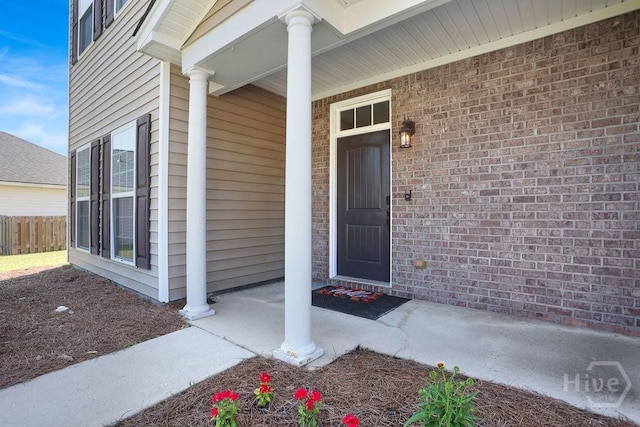 208 Chippingwood Cir, Pooler, GA 31322 - entrance to property featuring covered porch