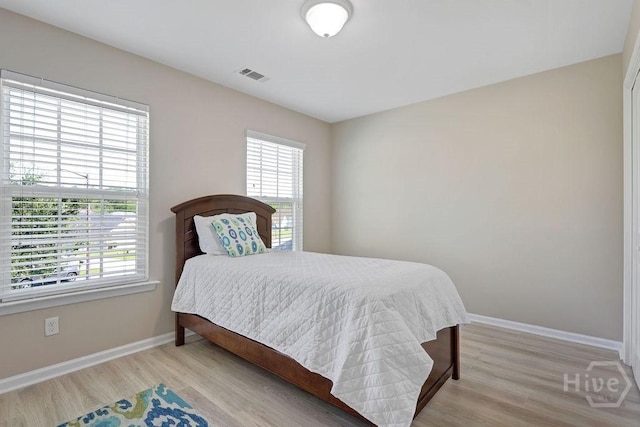 208 Chippingwood Cir, Pooler, GA 31322 - bedroom featuring light wood-style floors and baseboards