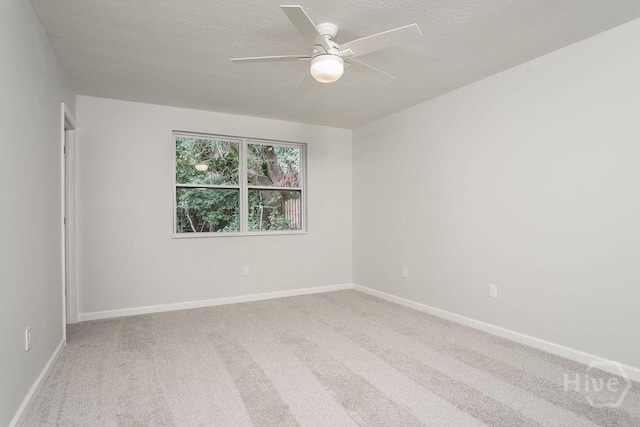 12902 Canterbury Rd, Savannah, GA 31419 - carpeted spare room with ceiling fan and a textured ceiling