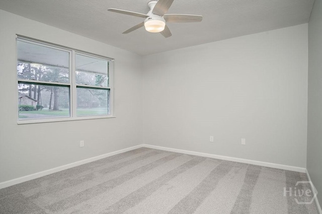 12902 Canterbury Rd, Savannah, GA 31419 - carpeted empty room with a ceiling fan and baseboards