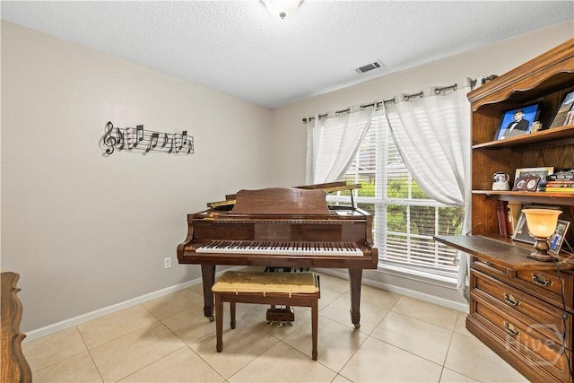 11 Rialto Ct, Pooler, GA 31322 - sitting room featuring a textured ceiling and light tile patterned flooring