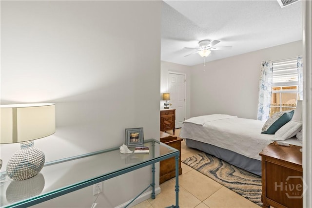 11 Rialto Ct, Pooler, GA 31322 - tiled bedroom featuring a ceiling fan
