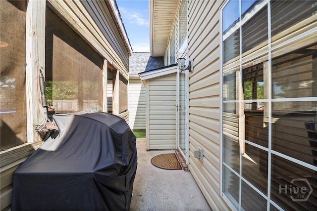 117 Barrington Rd, Pooler, GA 31322 - view of patio featuring grilling area