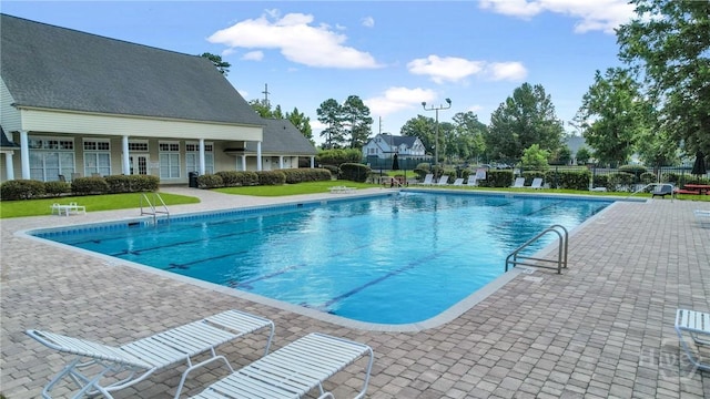 117 Barrington Rd, Pooler, GA 31322 - community pool featuring a patio
